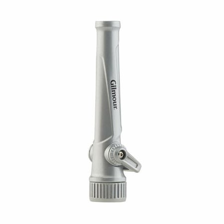 Fiskars Gilmour 1 Pattern Adjustable Cleaning Metal Hose Nozzle 847722-1001